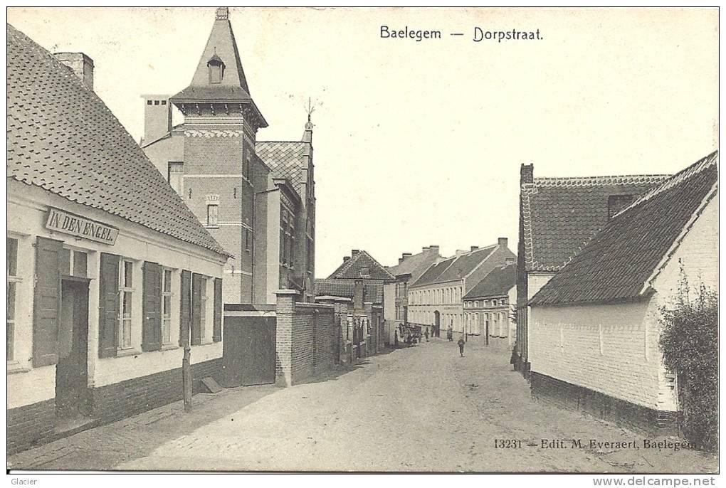 BAELEGEM - Oosterzele - Dorpstraat - 13231 - Edit. M. Everaert - Star? - Oosterzele