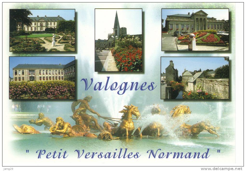 Frankrijk/France, Valognes, 5 Vues, Ca. 1990 - Sainte Mère Eglise