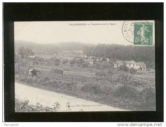 95 Valmondois Panorama Sur La Naze édit. Frémont - Valmondois