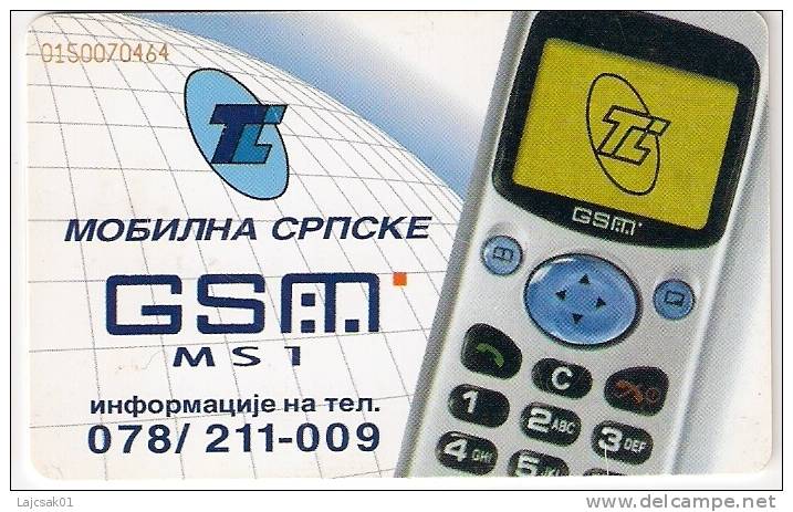 BOSNIA And HERZEGOVINA SERBIAN REPUBLIC - BANJA LUKA 100.000 / 12.1999. Phone Telephone - Bosnie