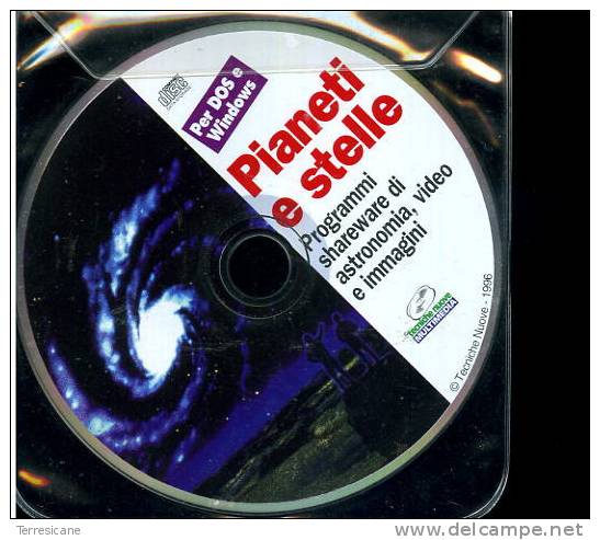 X ASTRONOMIA PIANETI E STELLE CD ROM DOS WIN PRG SHAREWARE - CD