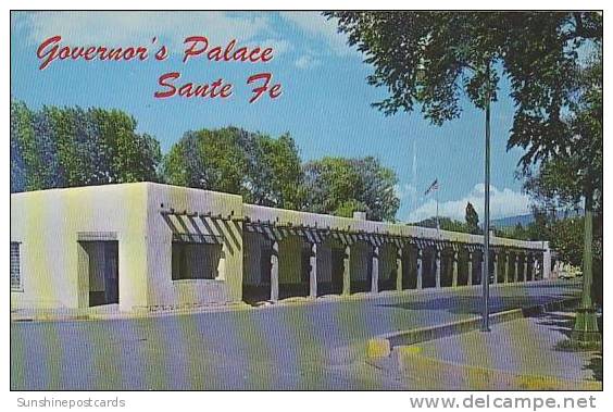New Mexico Santa Fe Governers Palace - Santa Fe