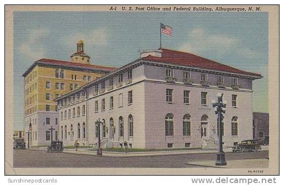 New Mexico Albuquerque U S Post Office And Federal Building - Albuquerque