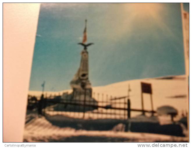 Monumento Ai Caduti Passo Brocon Albergo Da S Ciopo - Monuments Aux Morts