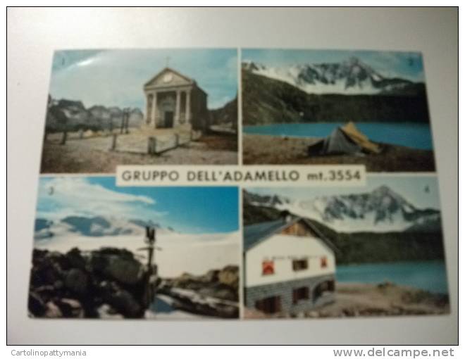 Chiesetta Ai Caduti Dell'adamello Guerra 15 18  Rifugio Garibaldi - Monuments Aux Morts