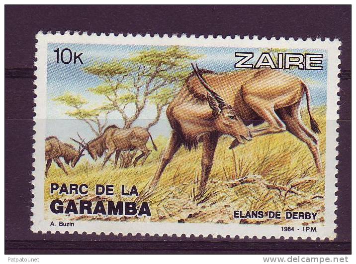 Zaire YV 1146 N 1984 Eland - Game