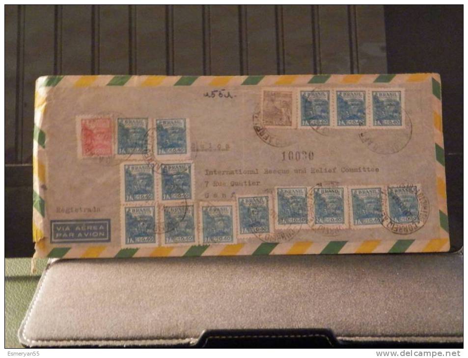 Lettre Par Avion Mai 1948 - Brieven En Documenten