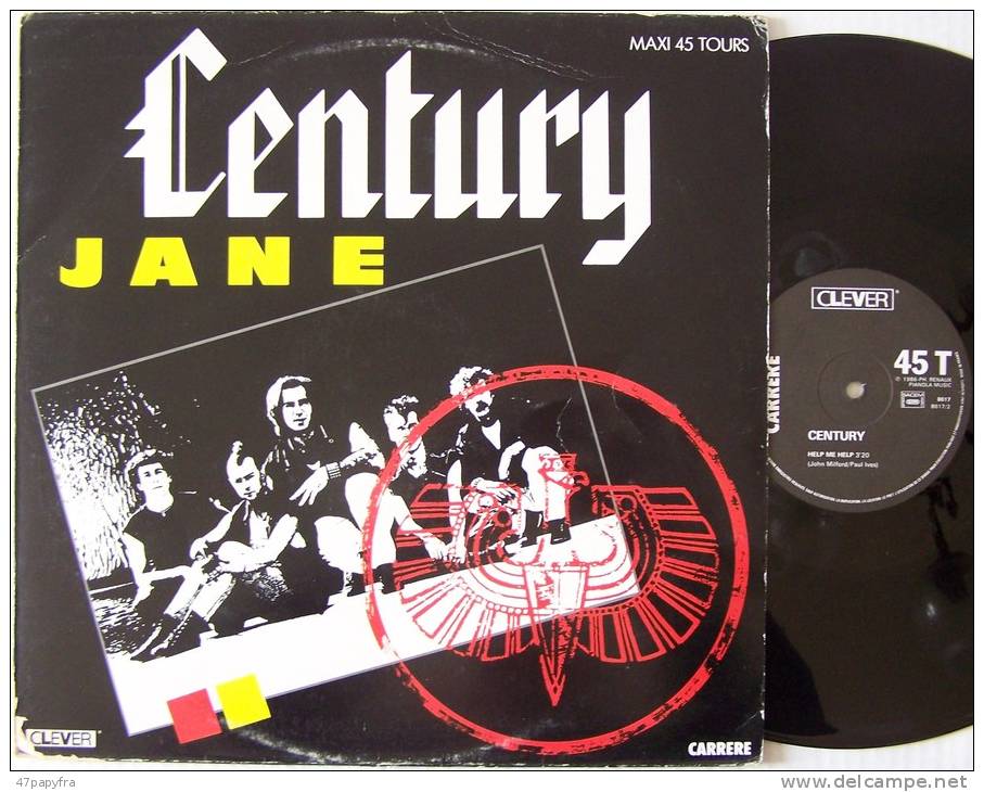 CENTURY  LP ROCK  Jane Disque Parfait état MINT - Disco, Pop