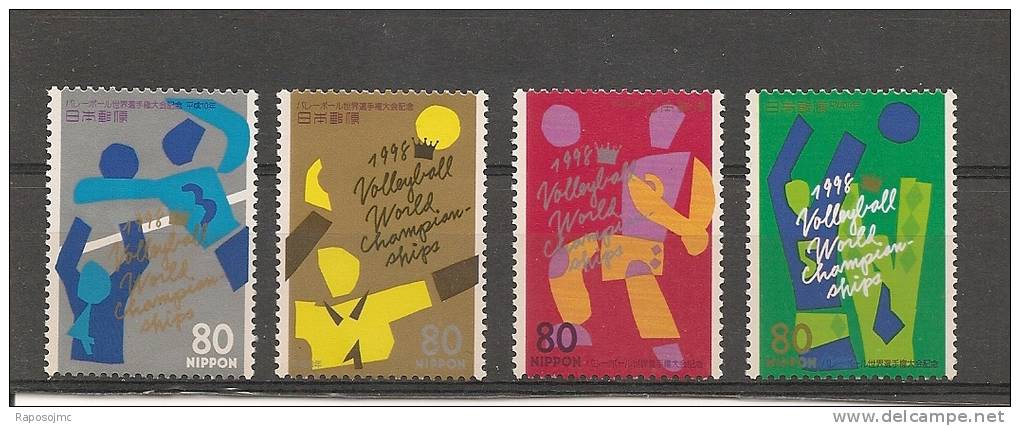 Japon 1998, Mundial Voleibol. - Unused Stamps