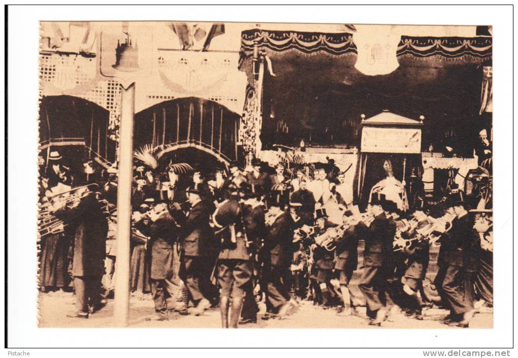 CPA - Binche Belgique - Congrès Eucharistique 1928 - Religion - Cortège - Animée - Neuve État TB - 2 Scans - Binche