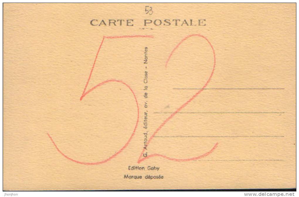 France-Carte Postale-Craon-L'Ile Sur L'Oudon-nouveau,2/ Scans - Craon