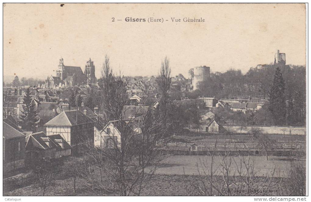 CPA 27 - GISORS -Vue Générale - Gisors