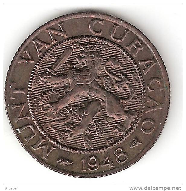 *curacao 2,5 Cents 1948     Unc  !!!!catalog Val 2016  =20,00$ - Curaçao