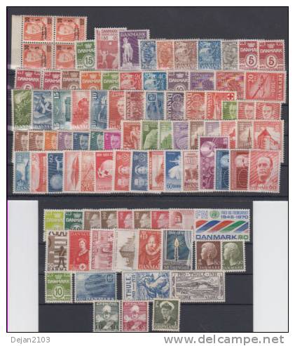 Denmark 96 Stamps MNH,MH **,* - Ungebraucht