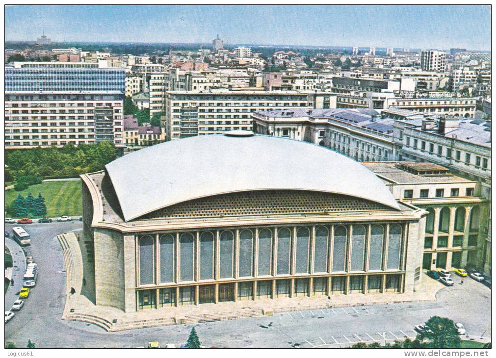 BUCHAREST: PALACE HALL,LA SALE DU PALAIS,POSTCARD STATIONERY,CODE1007/78,PERFECT CONDITION,RARE, ROMANIA. - Postpaketten