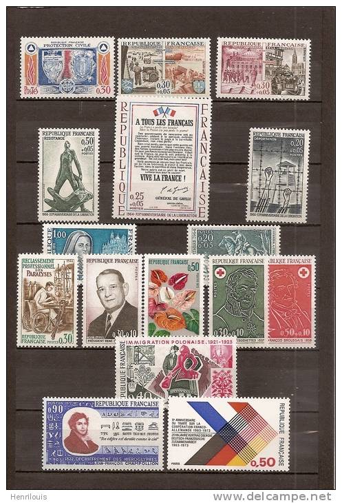 FRANCE Lot De Timbres Neufs **     (ref678 ) - Mezclas (max 999 Sellos)