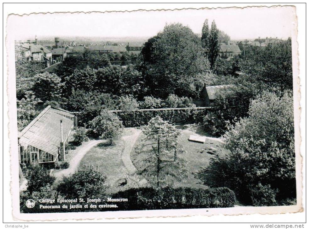 Mouscron, Collège Episcopal St Joseph, Panorama Edu Jardin Et Des Environs (pk9139) - Moeskroen