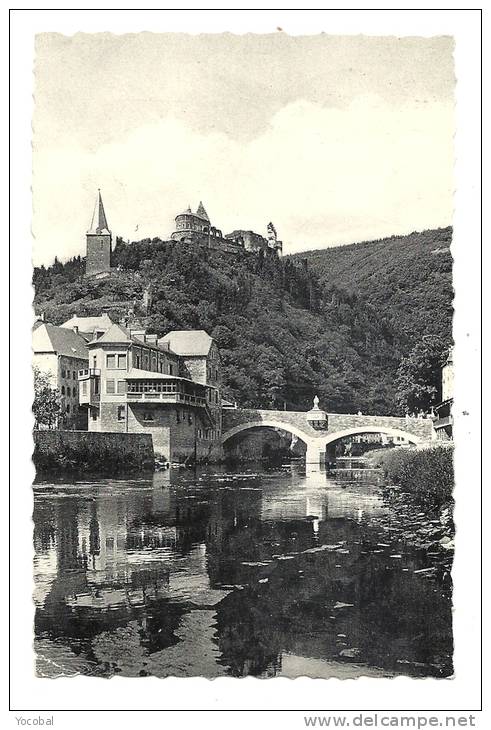 Cp, Luxembourg, Vianden, Le Pont, Voyagée - Diekirch