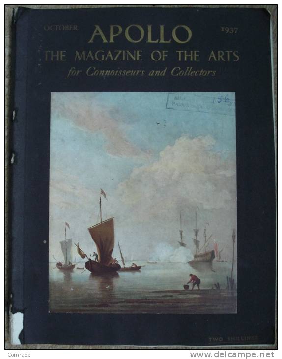 MAGAZINE APOLLO 1937year.for Connoisseurs And Collectors - Art