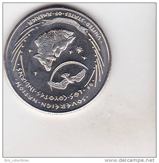 Sovereign Nation Los Coyotes Indians 50 Cents 2011 ,uncirculated - Andere - Amerika