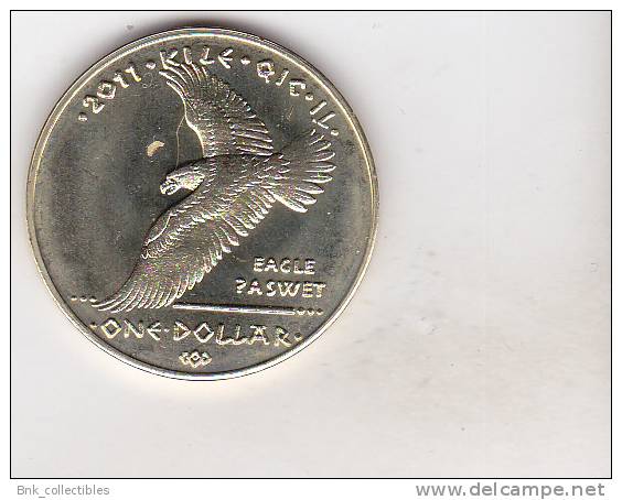 Sovereign Nation Los Coyotes Indians 1 Dollar 2011 ,uncirculated - Otros – América