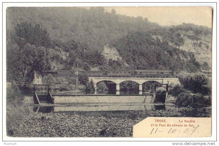 E1341 -  Trooz - La Vesdre Et Le Pont Du Chemin De Fer - Trooz