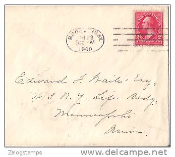 USA Commercial Cover,  Stamp, Postal Markings (9868) - Briefe U. Dokumente