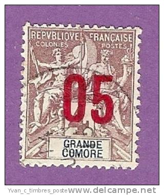 COLONIES FRANCAISES GRANDE COMORE TIMBRE N° 21 OBLITERE - Altri & Non Classificati