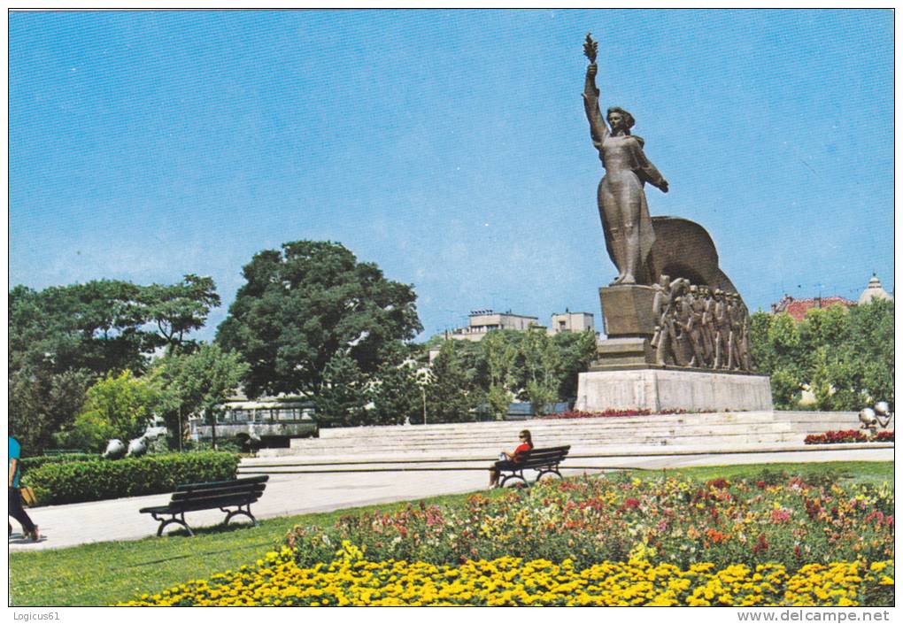 CONSTANTA: MONUMENT OF VICTORY,BY BORIS CARAGEA, COLLECTION POSTCARD,UNUSED. - Monuments