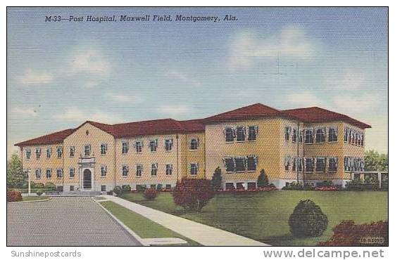 Alabama Montgomery Maxwell Field Post Hospital - Montgomery