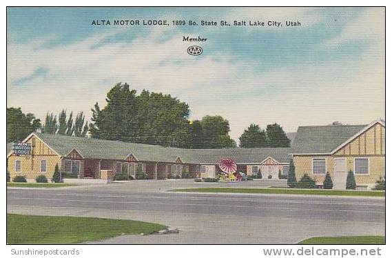 Utah Salt Lake City Alta Motor Lodge - Salt Lake City
