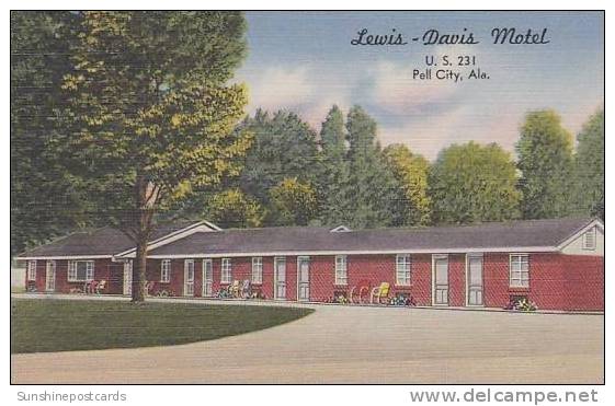 Alabama Pell City  Lewis  Davis Motel - Other & Unclassified