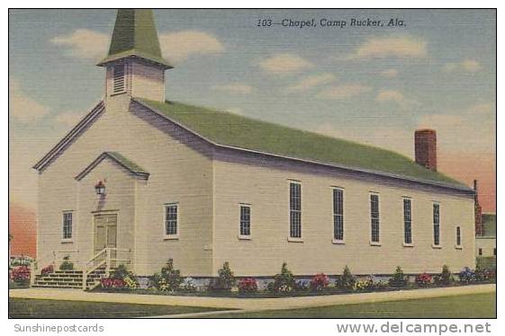 Alabama Camp Rucker Chapel - Autres & Non Classés
