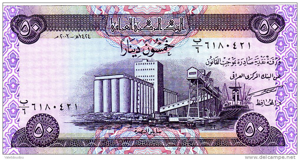 IRAQ 50 Dinars 2003 Neuf - Irak