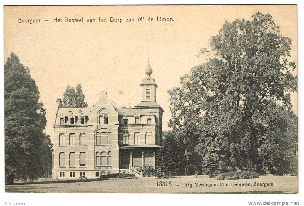 Postkaart / Carte Postale "Evergem - Kasteel Van M. Limon / Château De M. Limon" - Evergem