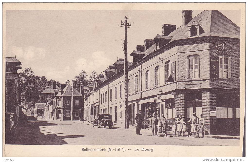 CPA- 76 - BELLENCOMBRE - Le Bourg - Bellencombre