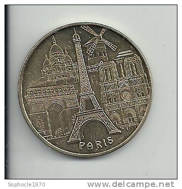 MONNAIE DE PARIS - 75 - PARIS - DIVERS MONUMENTS - 2010 - SUP à FDC - 15 Grammes - Diamètre 33 M/m - 2010