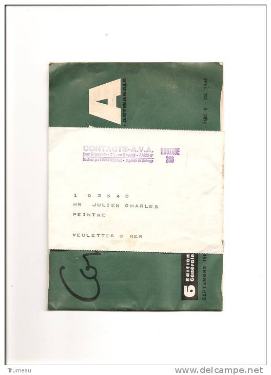 ASSURANCE VIEILLESSE ARTISANALE -REVUE BIMESTRIELLE -SEPTEMBRE 1963 - Geneeskunde & Gezondheid
