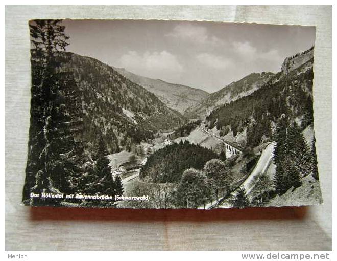 Das Höllental Mit Ravennabrücke - Schwarzwald     D97989A - Höllental