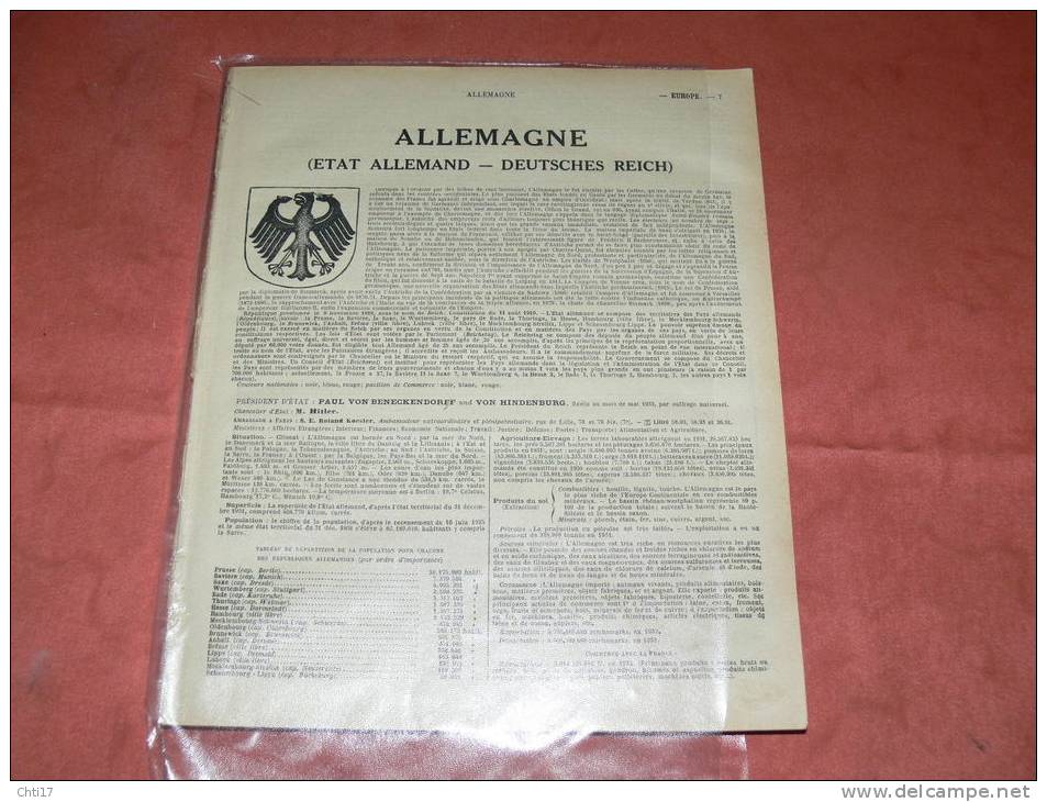 ALLEMAGNE BERLIN BONN DRESDE ESSEN DORTMUND EXTR ANNUAIRE BOTTIN PROFESSIONS 1934 AVEC INDUSTRIELS  COMMERCES ET METIERS - Telefonbücher