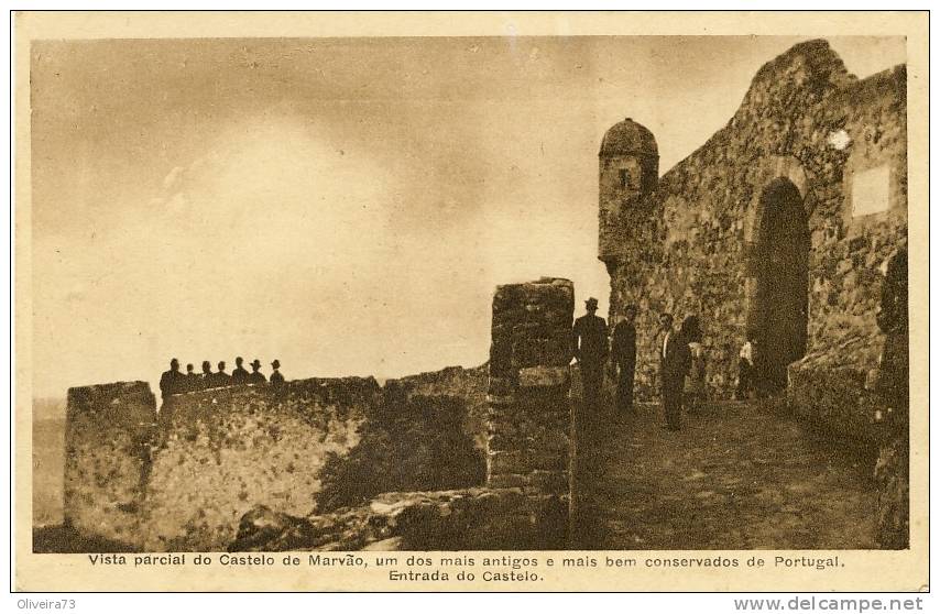 MARVÃO  Vista Parcial Do Castelo 2 Scans PORTUGAL - Portalegre