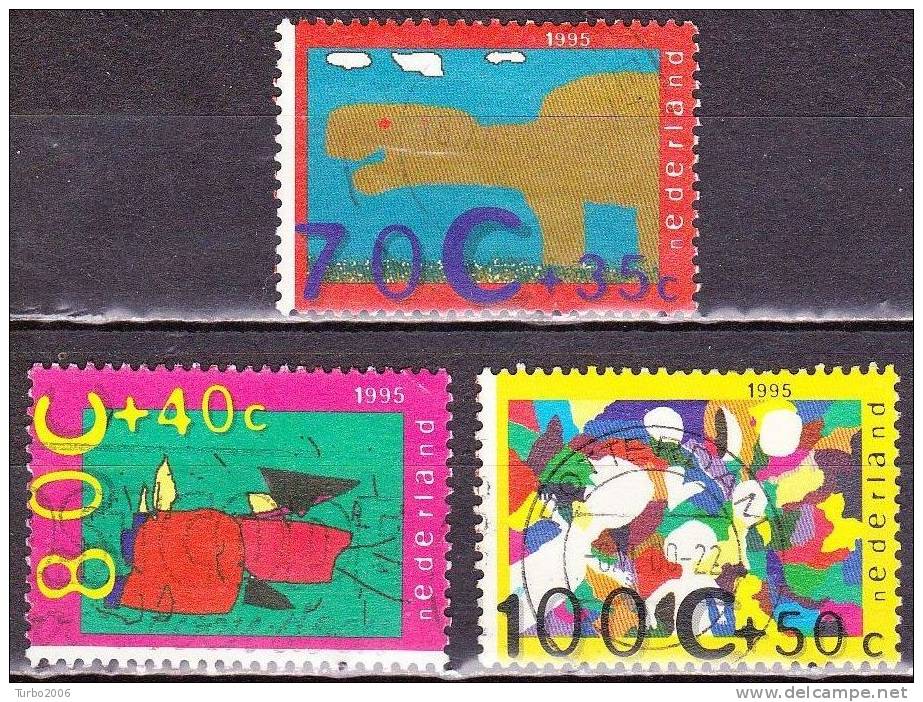 1995 Kinderzegels Gestempelde Serie NVPH 1658 / 1660 - Oblitérés