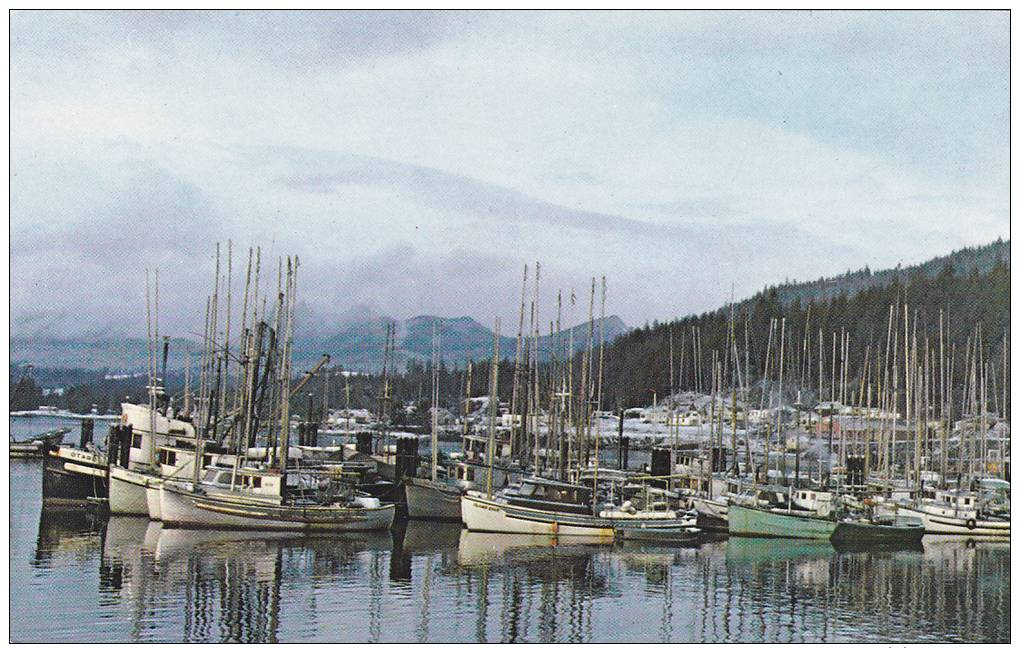 Fisherman's Wharf, Queen Charlotte City, Graham Island, British Columbia, Canada, 40-60s - Other & Unclassified