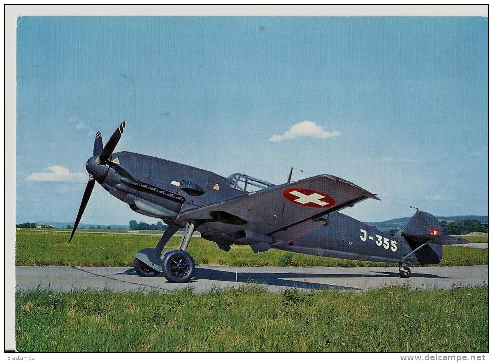 == Flugzuge ME 109E  Schweiz  Verkehrshaus Luzrn 1985 - 1939-1945: 2. Weltkrieg