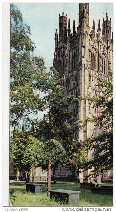 BR54362 St Gules Church Wrexham  Denbighshire  15x8cm    2 Scans - Denbighshire