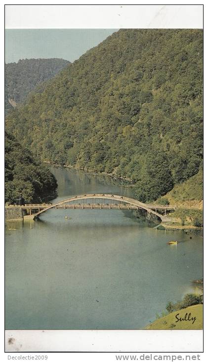 BR54420 Le Pont De Vernejoux Les Gorges De La Dordogne   2 Scans - Autres & Non Classés