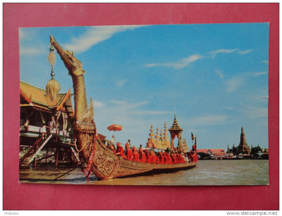 Bankok Thailand Supanna No Ngse Barge - Early Chrome---- Ref- 841 - Indonésie