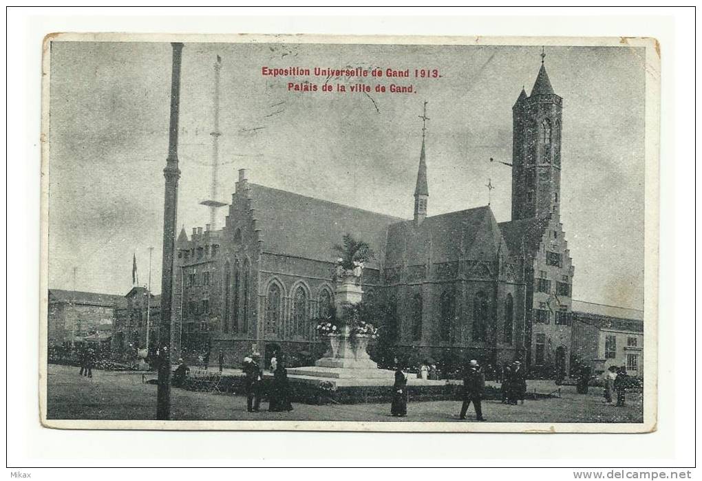 Exposition De GAND 1913 - Palais De La Ville De Gand - Gent