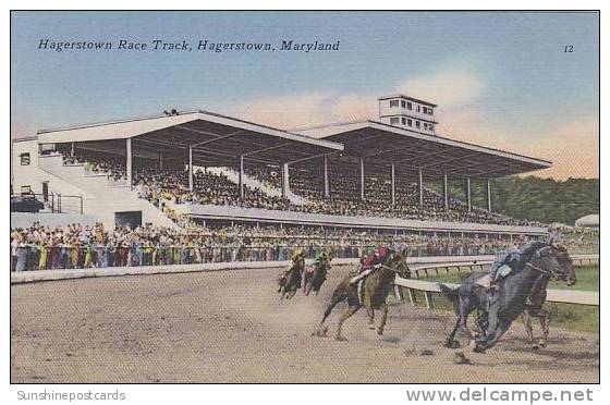 Maryland Hagerstown Hagerstown Race Track - Hagerstown