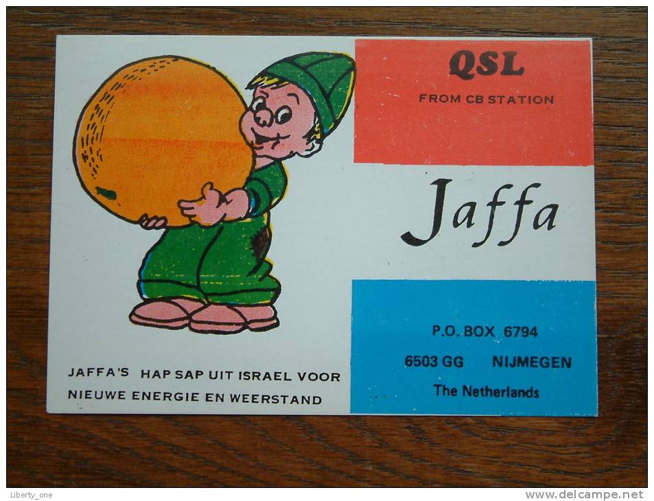JAFFA Nijmegen ( Holland / Netherlands ) Anno +/- 1980 ( Zie Foto Voor Details ) - CB